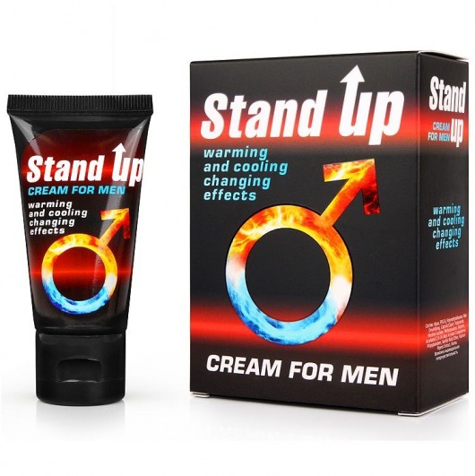 Возбуждающий крем для мужчин Stand Up - 25 гр. - Биоритм - купить с доставкой в Новомосковске