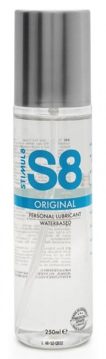 Универсальный лубрикант на водной основе S8 Original Lubricant - 250 мл. - Stimul8 - купить с доставкой в Новомосковске