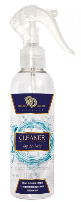 Очищающий спрей CLEANER toy and body - 200 мл. - БиоМед - купить с доставкой в Новомосковске