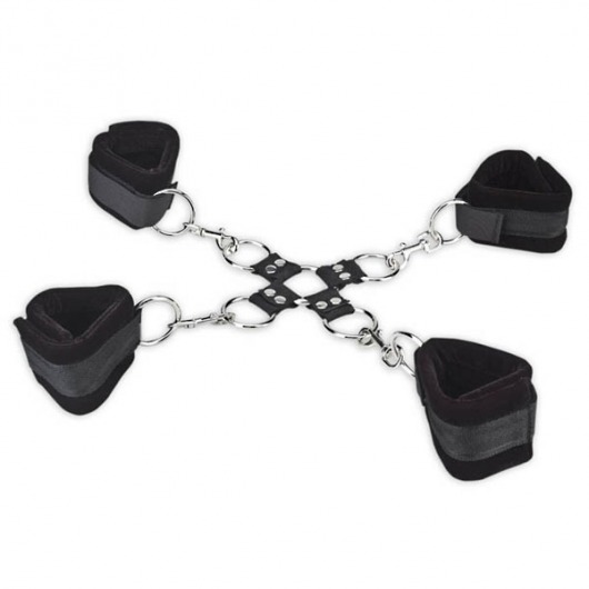 Комплект для сковывания из 5 предметов - Lux Fetish - купить с доставкой в Новомосковске