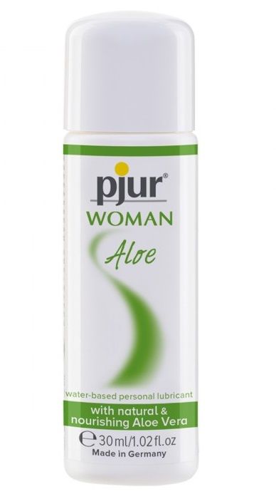 Лубрикант на водной основе pjur WOMAN Aloe - 30 мл. - Pjur - купить с доставкой в Новомосковске