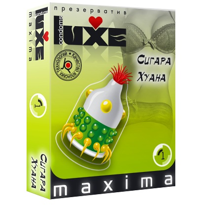 Презерватив LUXE Maxima  Сигара Хуана  - 1 шт. - Luxe - купить с доставкой в Новомосковске