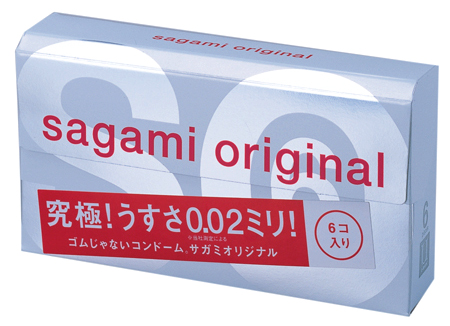 Ультратонкие презервативы Sagami Original - 6 шт. - Sagami - купить с доставкой в Новомосковске
