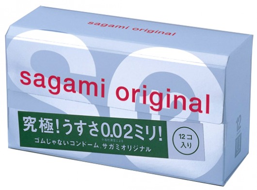 Ультратонкие презервативы Sagami Original - 12 шт. - Sagami - купить с доставкой в Новомосковске