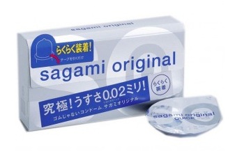 Ультратонкие презервативы Sagami Original QUICK - 6 шт. - Sagami - купить с доставкой в Новомосковске
