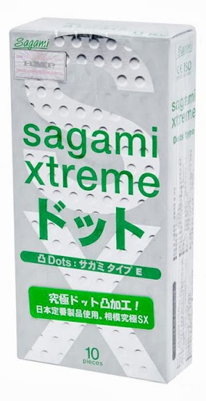 Презервативы Sagami Xtreme Type-E с точками - 10 шт. - Sagami - купить с доставкой в Новомосковске