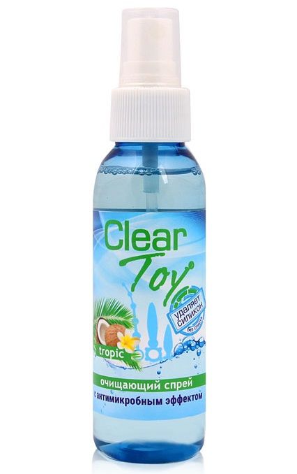 Очищающий спрей для игрушек CLEAR TOY Tropic - 100 мл. - Биоритм - купить с доставкой в Новомосковске