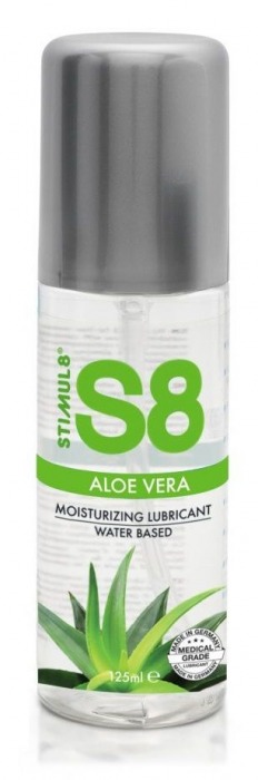 Лубрикант на водной основе S8 Aloe Vera Lube - 125 мл. - Stimul8 - купить с доставкой в Новомосковске