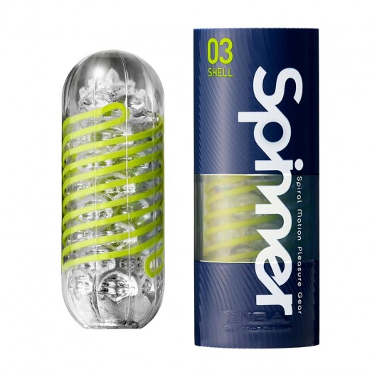 Мастурбатор SPINNER Shell - Tenga - в Новомосковске купить с доставкой