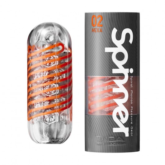 Мастурбатор SPINNER Hexa - Tenga - в Новомосковске купить с доставкой