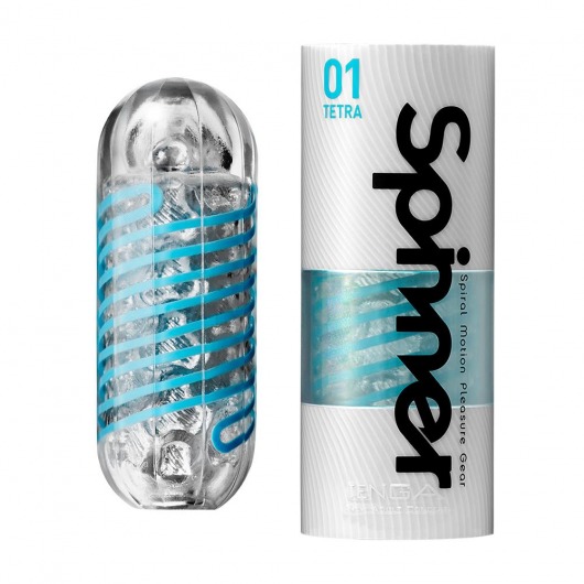 Мастурбатор SPINNER Tetra - Tenga - в Новомосковске купить с доставкой