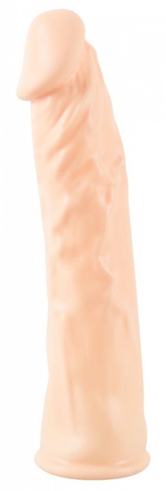 Телесная насадка-удлинитель Silicone Extension - 19 см. - Orion - в Новомосковске купить с доставкой