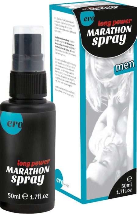 Пролонгирующий спрей для мужчин Long Power Marathon Spray - 50 мл. - Ero - купить с доставкой в Новомосковске