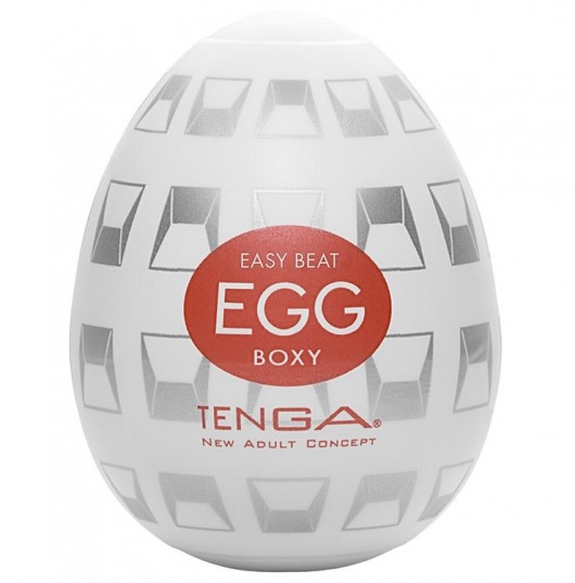 Мастурбатор-яйцо EGG Boxy - Tenga - в Новомосковске купить с доставкой