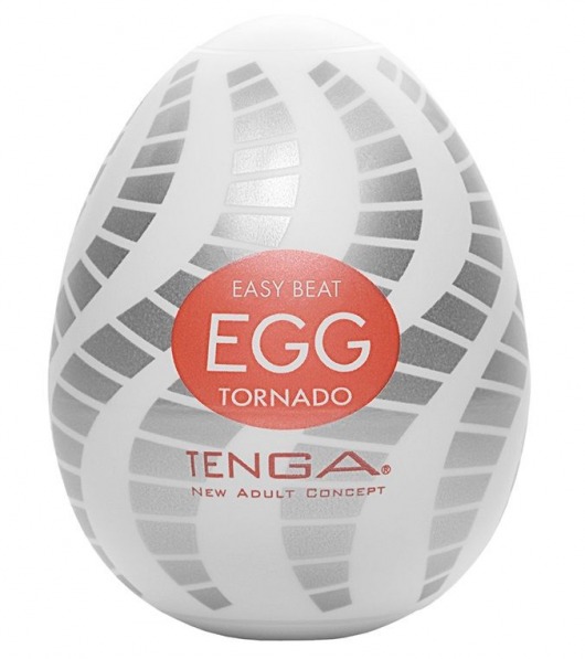 Мастурбатор-яйцо EGG Tornado - Tenga - в Новомосковске купить с доставкой