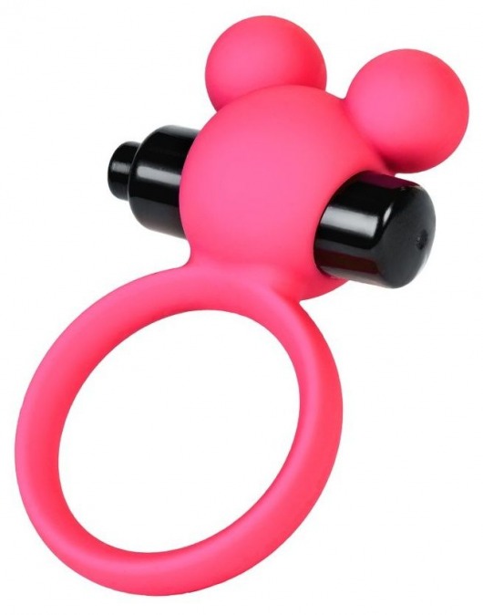 Розовое виброкольцо на пенис A-Toys - A-toys - в Новомосковске купить с доставкой