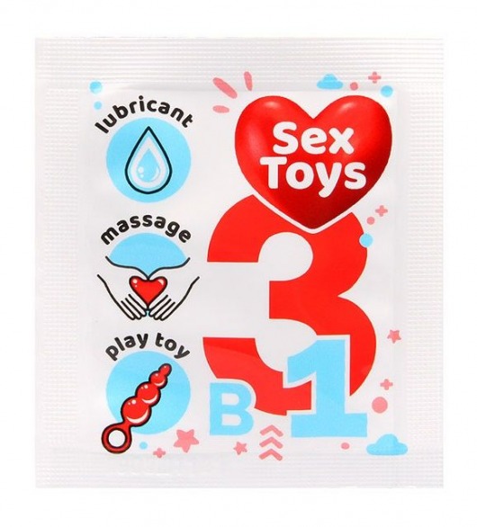 Гель-лубрикант на водной основе Sex Toys - 4 гр. - Биоритм - купить с доставкой в Новомосковске