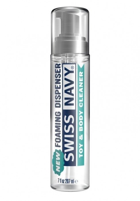 Очищающая пенка для игрушек и тела Swiss Navy Toy   Body Cleaner Foamer - 207 мл. - Swiss navy - купить с доставкой в Новомосковске