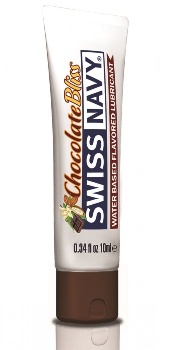 Лубрикант с ароматом шоколада Swiss Navy Chocolate Bliss Lube - 10 мл. - Swiss navy - купить с доставкой в Новомосковске