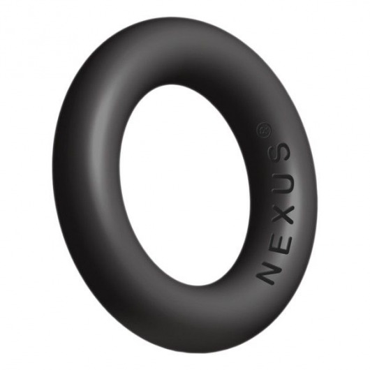 Черное эрекционное кольцо Nexus Enduro Plus - Nexus Range - в Новомосковске купить с доставкой