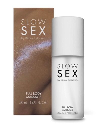 Массажный гель Slow Sex Full Body Massage - 50 мл. - Bijoux Indiscrets - купить с доставкой в Новомосковске