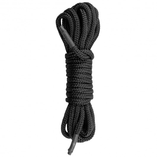 Черная веревка для бондажа Easytoys Bondage Rope - 5 м. - Easy toys - купить с доставкой в Новомосковске