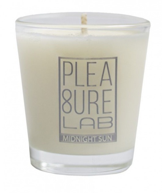 Массажная свеча Midnight Sun с ароматом инжира - 50 мл. - Pleasure Lab - купить с доставкой в Новомосковске