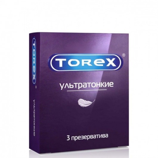 Презервативы Torex  Ультратонкие  - 3 шт. - Torex - купить с доставкой в Новомосковске