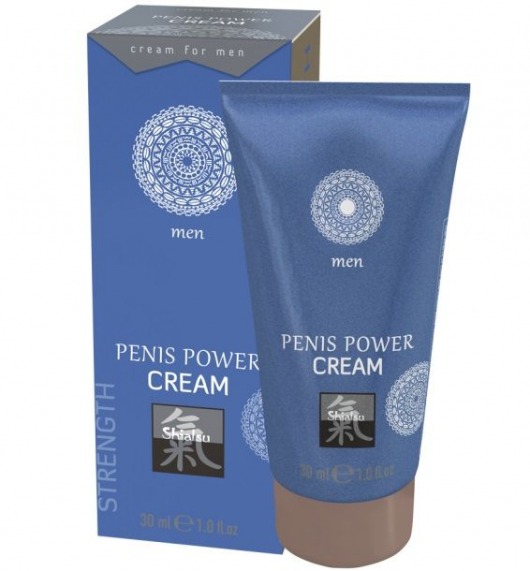 Возбуждающий крем для мужчин Penis Power Cream - 30 мл. - Shiatsu - купить с доставкой в Новомосковске