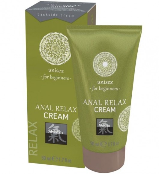 Анальный крем Anal Relax Cream - 50 мл. - Shiatsu - купить с доставкой в Новомосковске