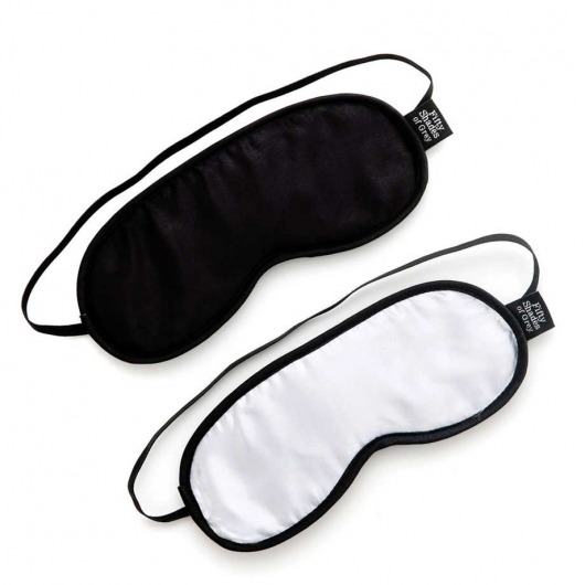 Набор из двух масок на глаза Soft Blindfold Twin Pack - Fifty Shades of Grey - купить с доставкой в Новомосковске