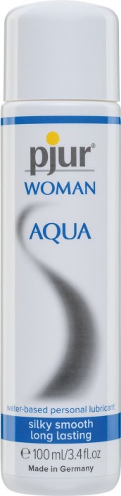 Лубрикант на водной основе pjur WOMAN Aqua - 100 мл. - Pjur - купить с доставкой в Новомосковске
