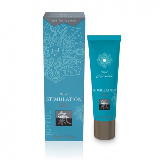 Возбуждающий интимный гель STIMULATION GEL Mint - 30 мл. - Shiatsu - купить с доставкой в Новомосковске