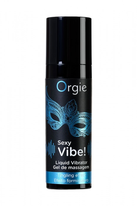 Гель для массажа ORGIE Sexy Vibe Liquid Vibrator с эффектом вибрации - 15 мл. - ORGIE - купить с доставкой в Новомосковске