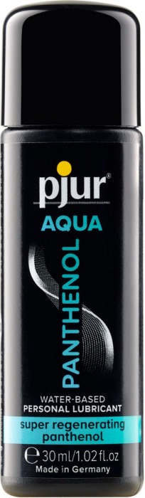 Лубрикант на водной основе с пантенолом pjur AQUA Panthenol - 30 мл. - Pjur - купить с доставкой в Новомосковске