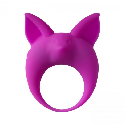 Фиолетовое эрекционное кольцо Kitten Kyle - Lola Games - в Новомосковске купить с доставкой