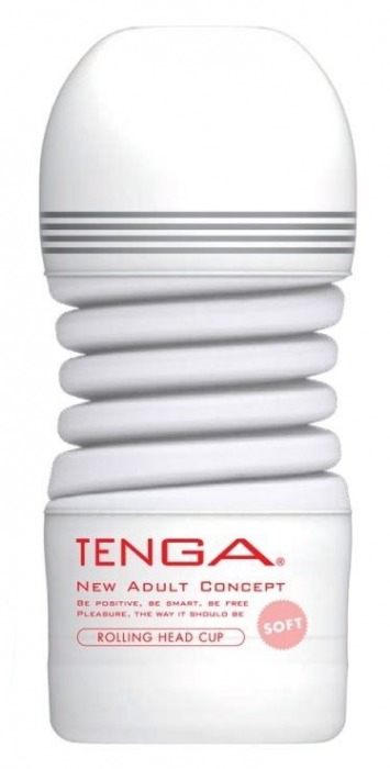 Мастурбатор TENGA Rolling Head Cup Soft - Tenga - в Новомосковске купить с доставкой