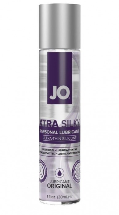 Лубрикант на силиконовой основе JO Xtra Silky - 30 мл. - System JO - купить с доставкой в Новомосковске