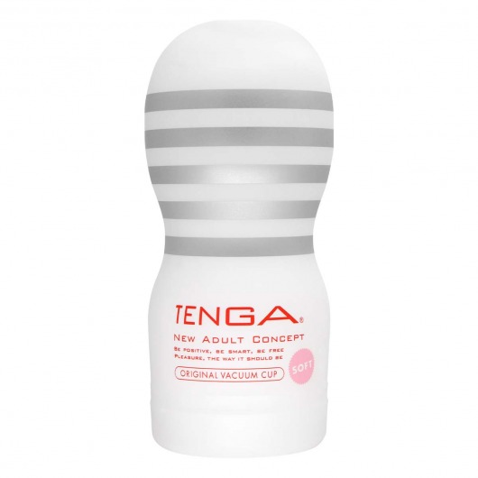 Мастурбатор TENGA Original Vacuum Cup Soft - Tenga - в Новомосковске купить с доставкой