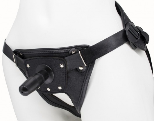 Черный пояс для насадок BEST CLASS STRAP - LOVETOY (А-Полимер) - купить с доставкой в Новомосковске