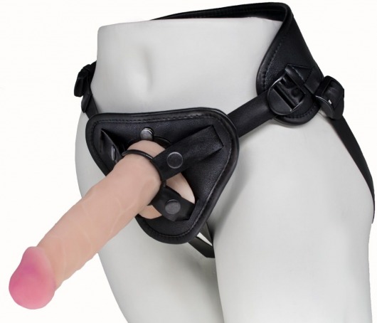 Пояс харнесс BEST UNI strap с 2 сменными насадками - 18,5 и 16 см. - LOVETOY (А-Полимер) - купить с доставкой в Новомосковске