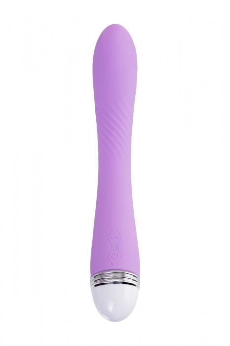 Фиолетовый вибратор Lantana - 22 см. - ToyFa