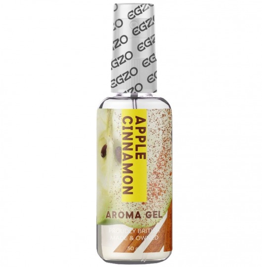 Интимный лубрикант EGZO AROMA с ароматом яблока и корицы - 50 мл. - EGZO - купить с доставкой в Новомосковске