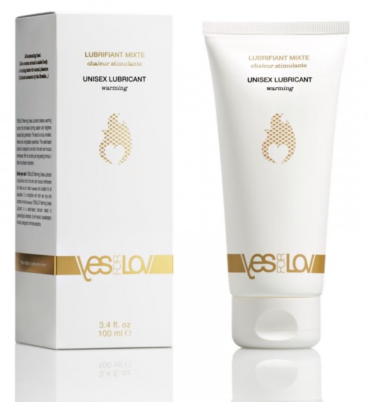 Лубрикант на водной основе с согревающим эффектом Warming Unisex Lubricant - 100 мл. - YESforLOV - купить с доставкой в Новомосковске