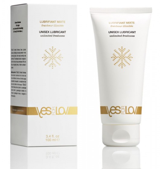 Лубрикант на водной основе с охлаждающим эффектом Unlimited Freshness Unisex Lubricant - 100 мл. - YESforLOV - купить с доставкой в Новомосковске