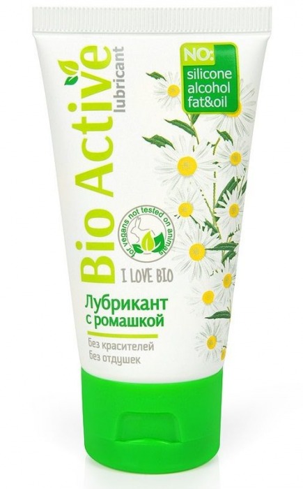 Гель-лубрикант на водной основе Bio Active - 50 гр. - Биоритм - купить с доставкой в Новомосковске