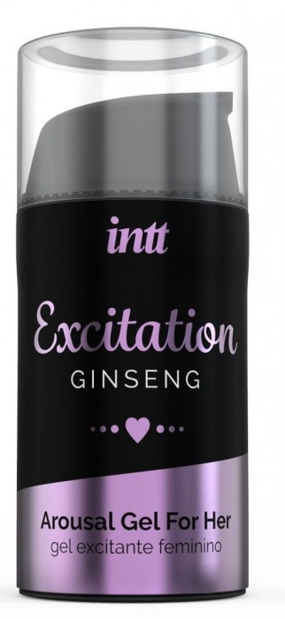 Женский возбуждающий интимный гель Excitation Ginseng - 15 мл. - INTT - купить с доставкой в Новомосковске