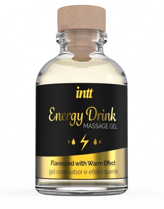 Массажный гель с согревающим эффектом Energy Drink - 30 мл. - INTT - купить с доставкой в Новомосковске