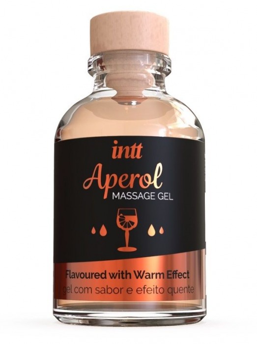 Массажный гель с согревающим эффектом Aperol - 30 мл. - INTT - купить с доставкой в Новомосковске