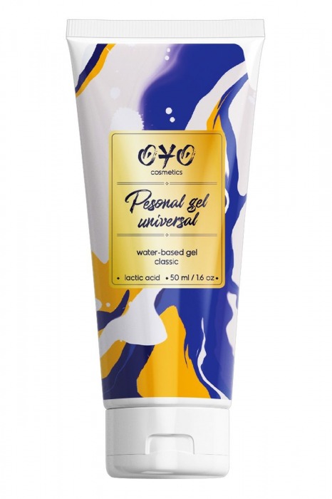 Интимная смазка на водной основе OYO Personal Gel Universal - 50 мл. - OYO - купить с доставкой в Новомосковске